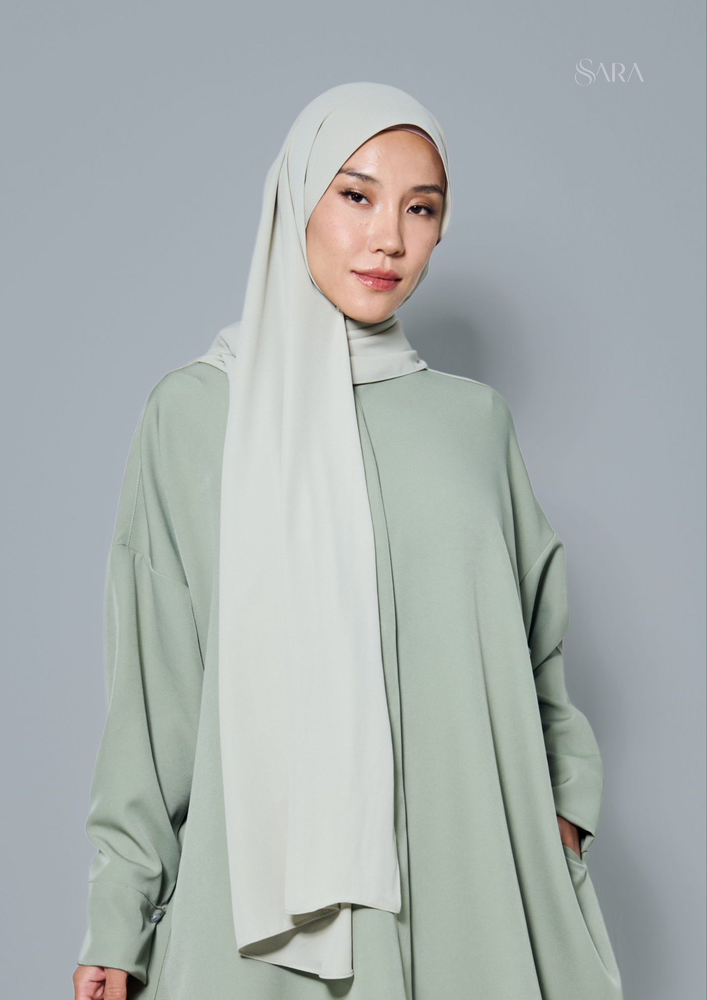 AIRA HALF-MOON SHAWL