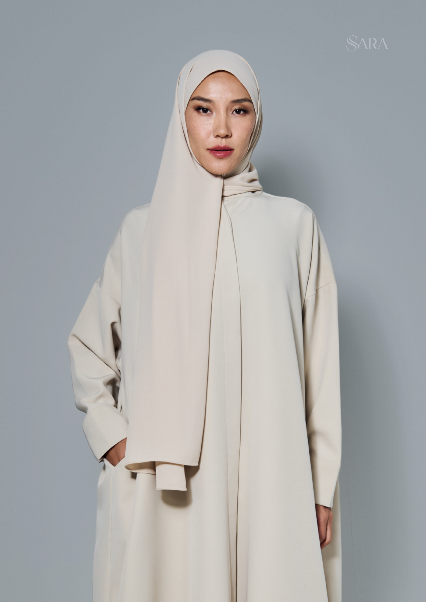 AIRA HALF-MOON SHAWL