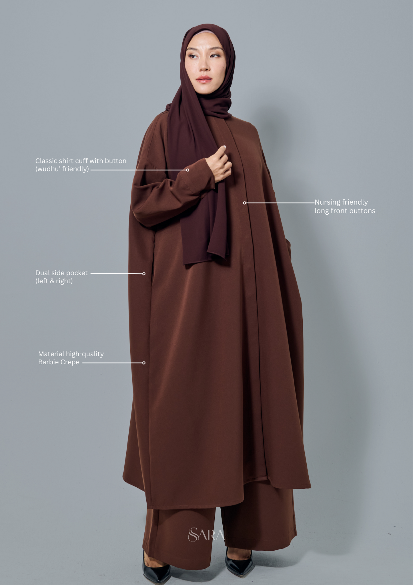 DAMIA KURTI (2-PIECE)