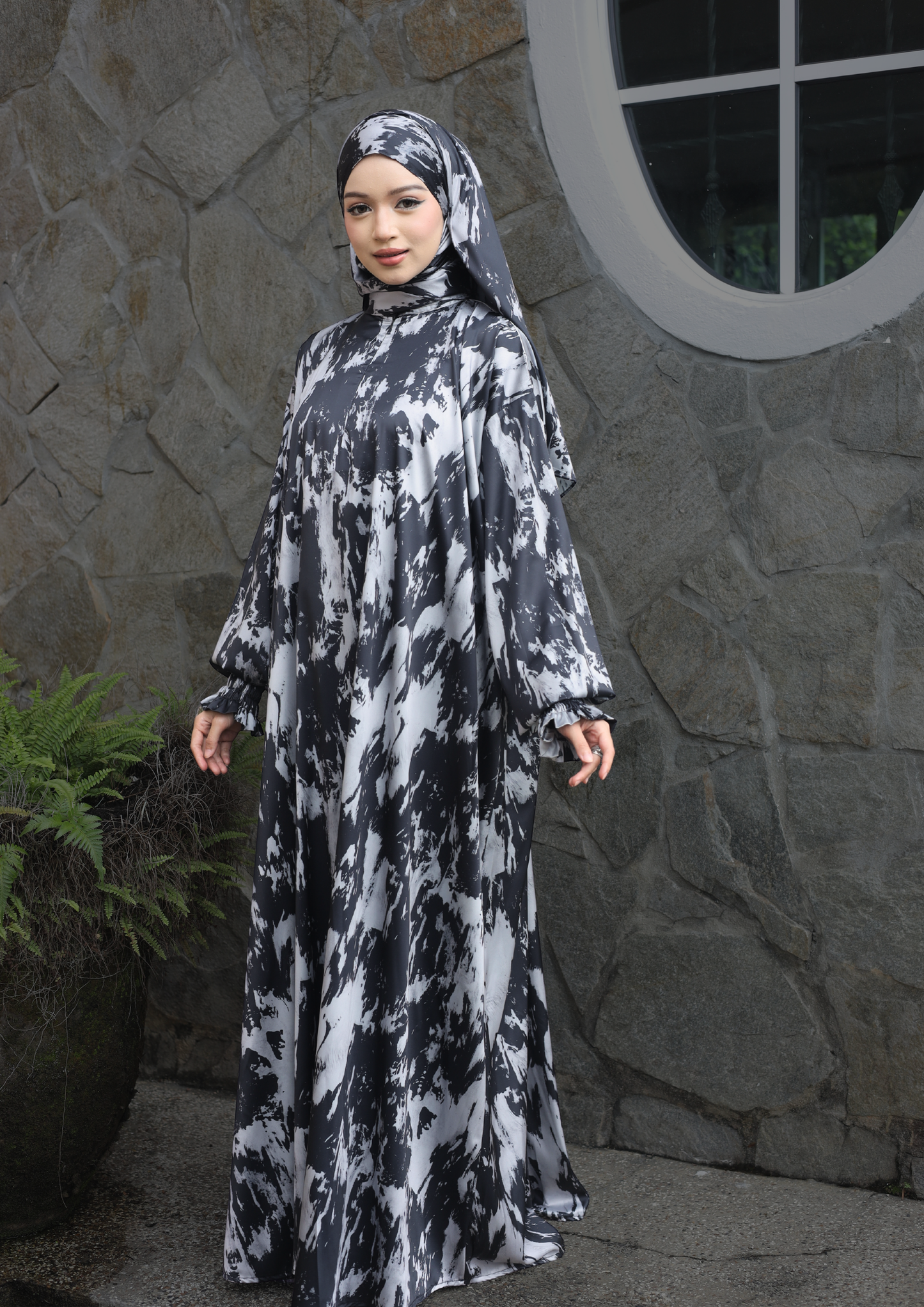 AURA ABAYA + IESA KURTA TELUK BELANGA