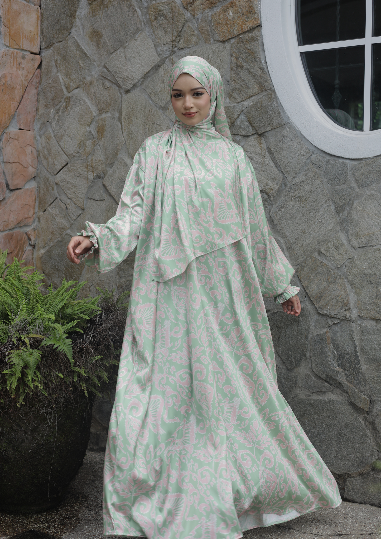 AURA ABAYA + IESA KURTA TELUK BELANGA