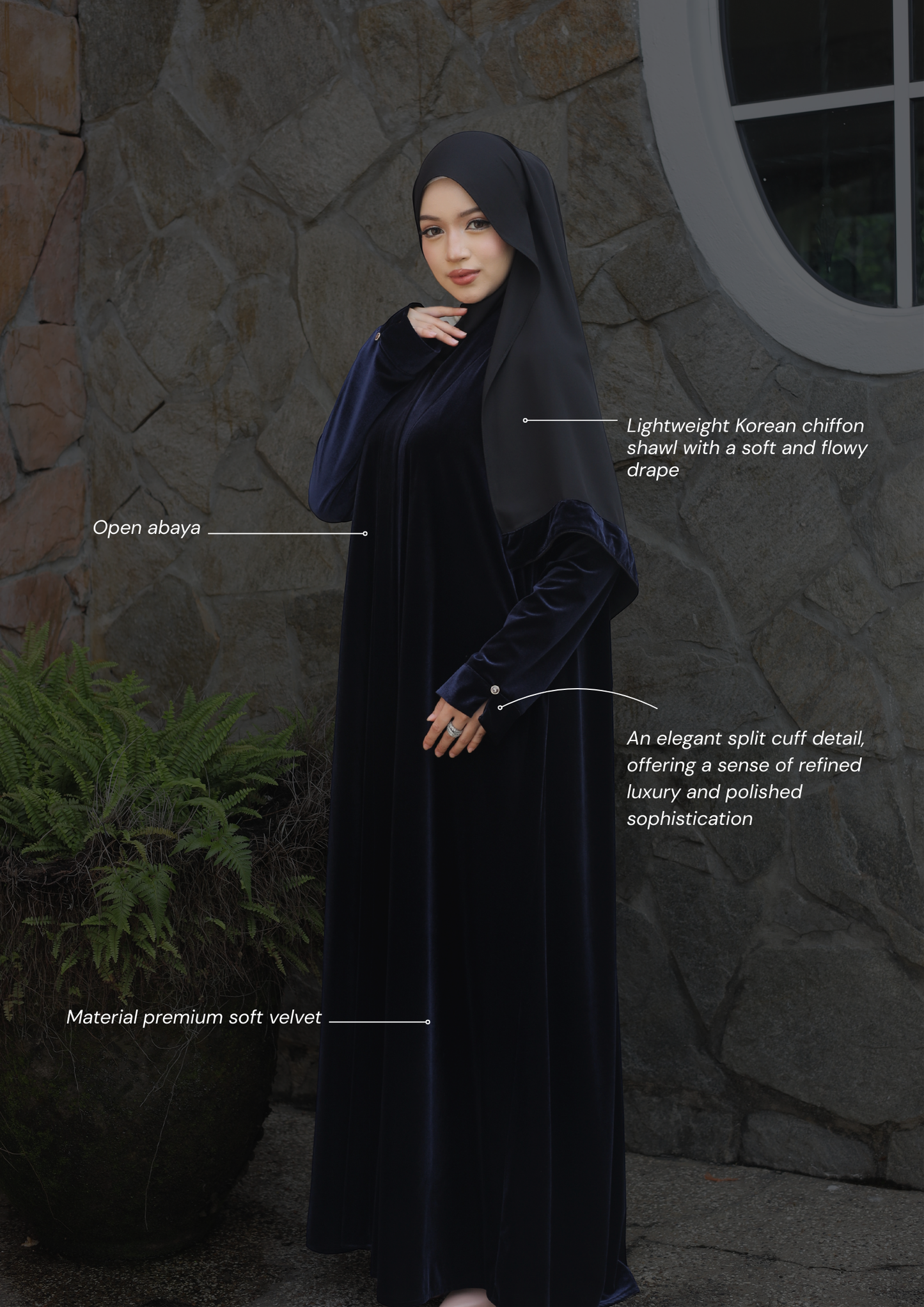 VELORA ABAYA + IESA KURTA TELUK BELANGA
