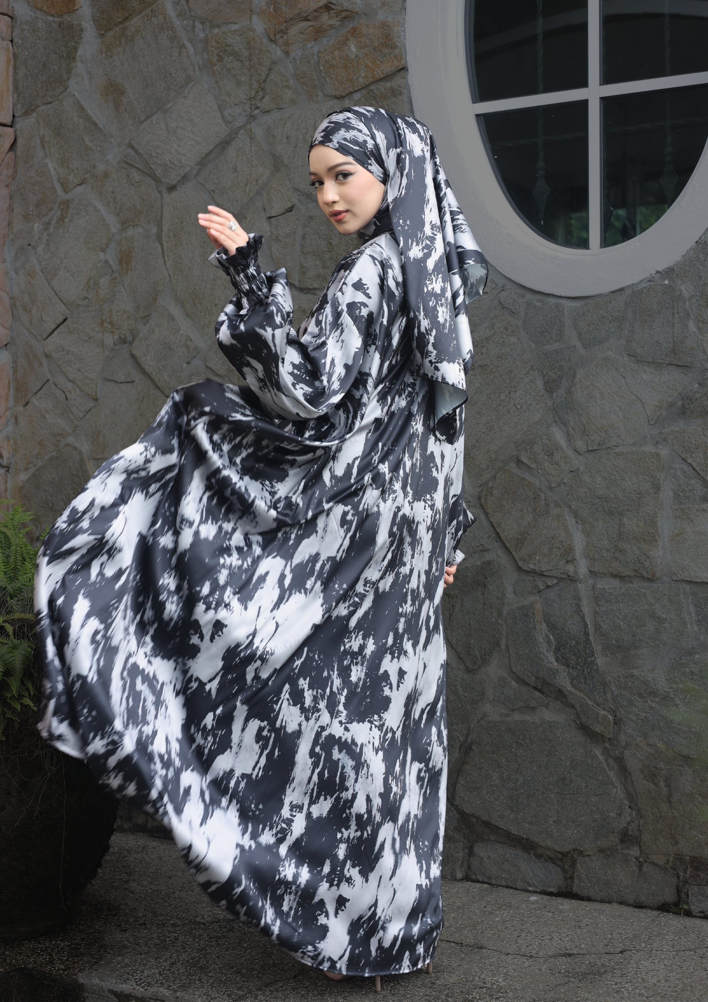 AURA ABAYA + IESA KURTA TELUK BELANGA