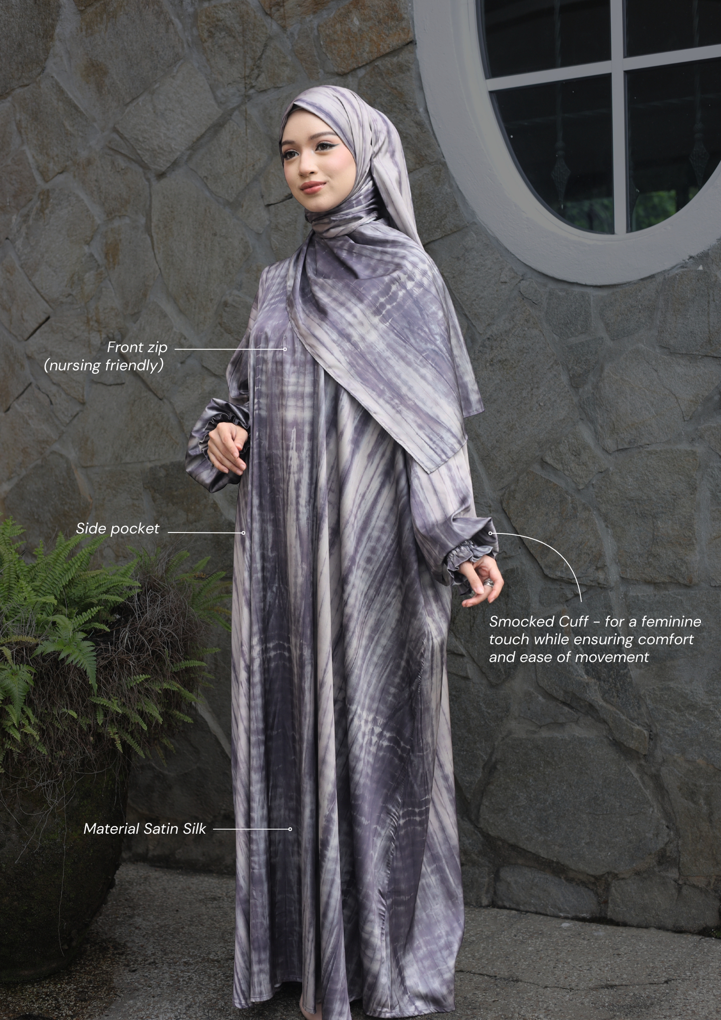 AURA ABAYA + IESA KURTA TELUK BELANGA