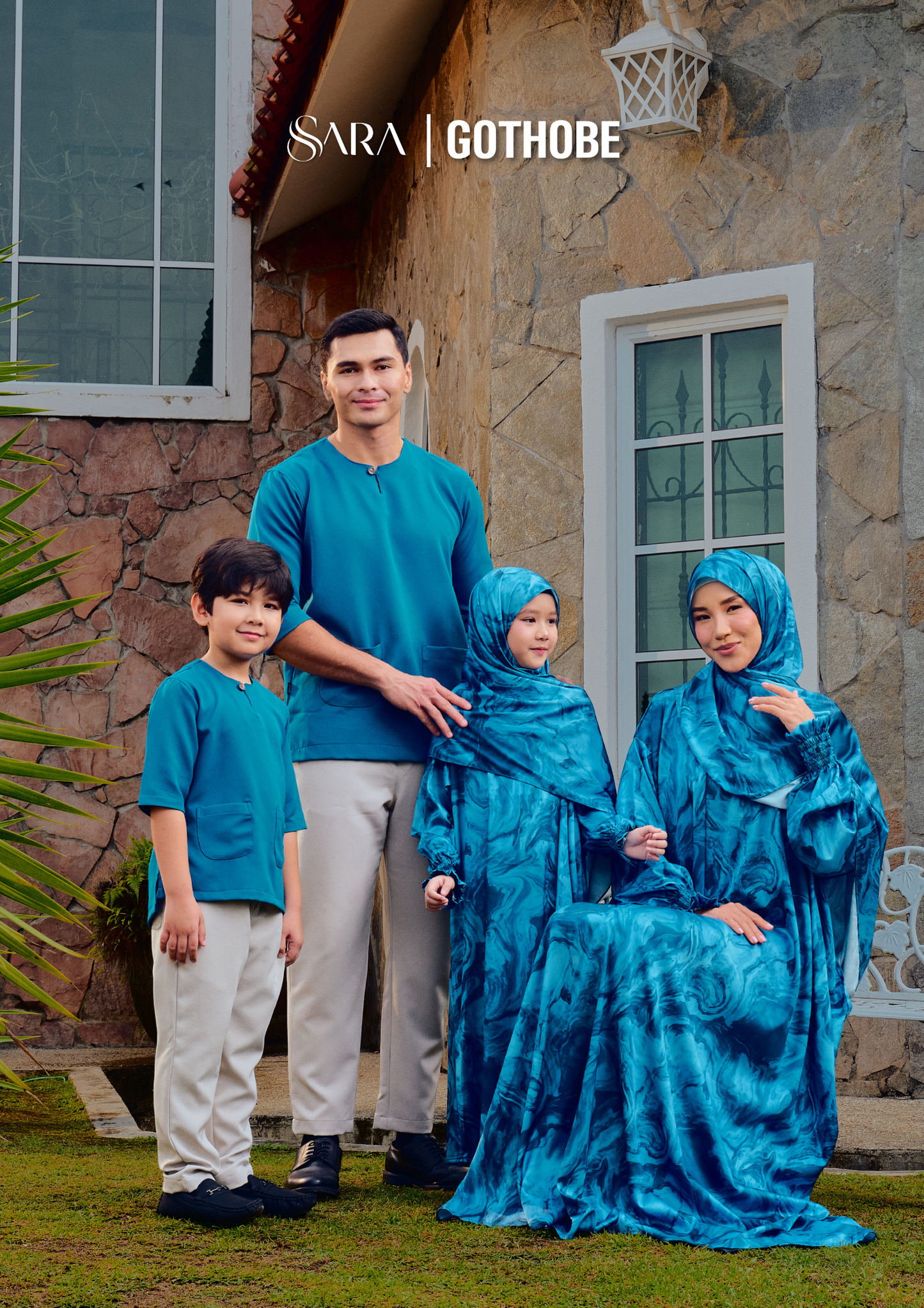 AURA ABAYA + IESA KURTA TELUK BELANGA