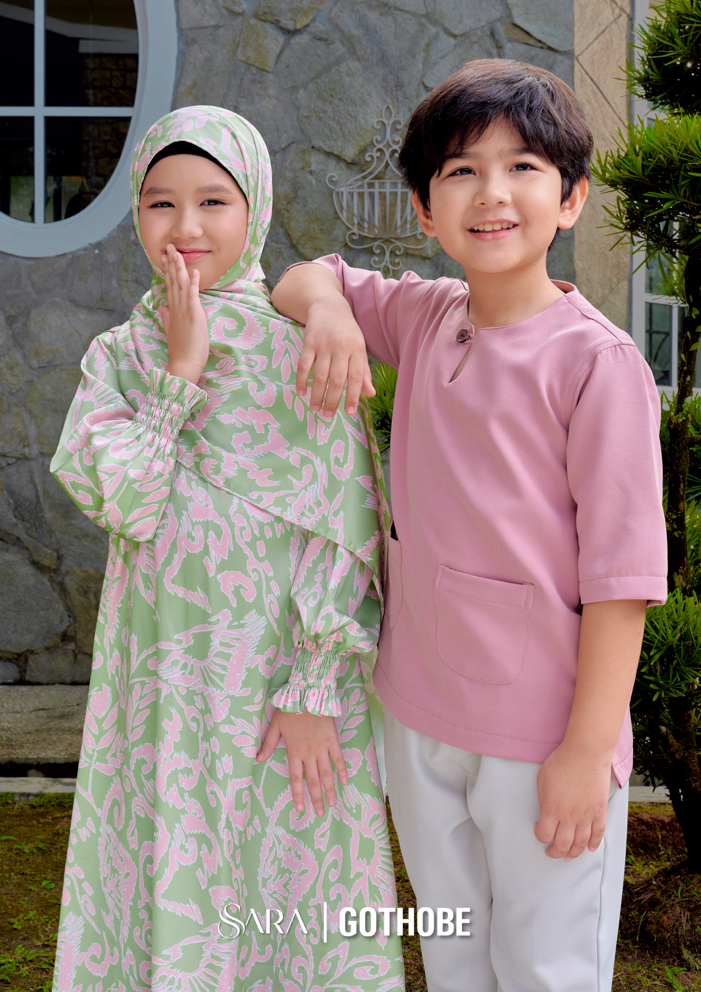 AURA ABAYA + IESA KURTA TELUK BELANGA