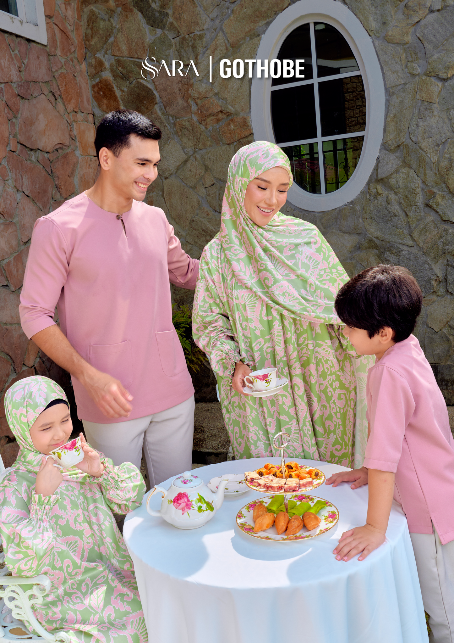 AURA ABAYA + IESA KURTA TELUK BELANGA