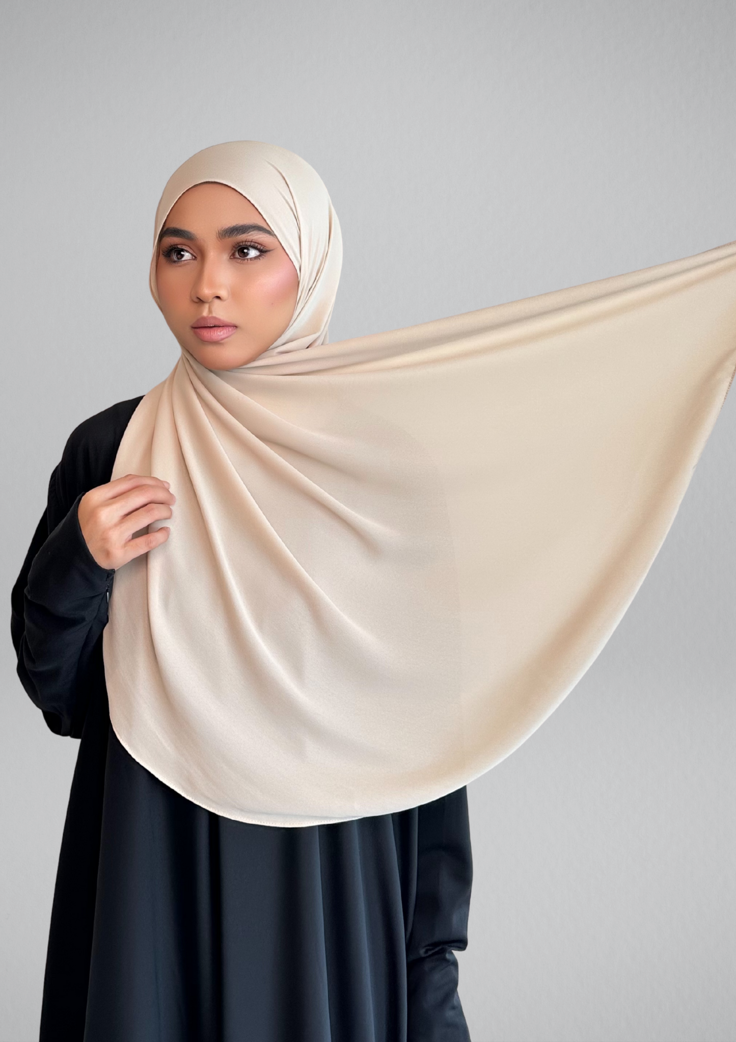 AIRA HALF-MOON SHAWL