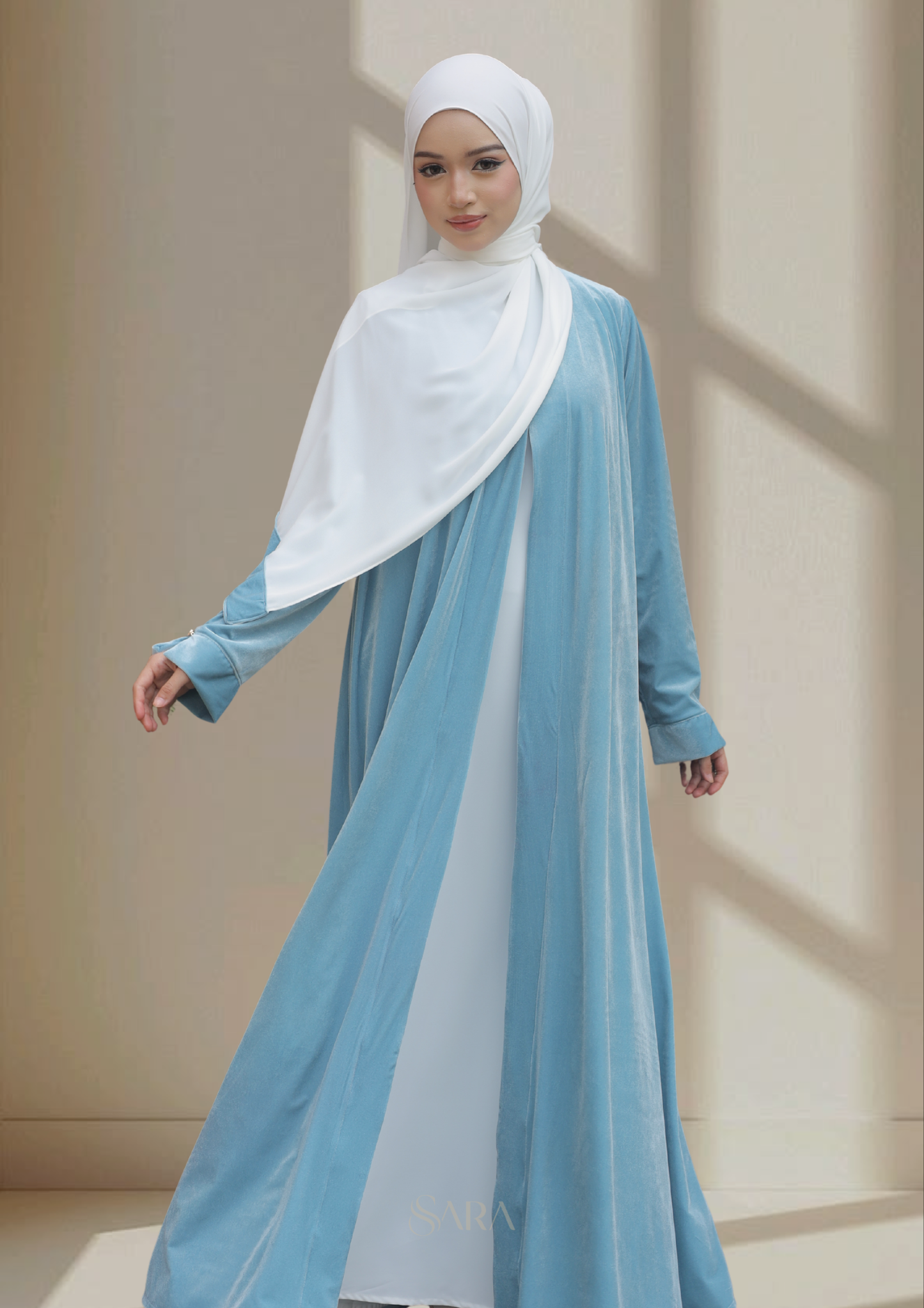 VELORA ABAYA (SET WITH SHAWL)