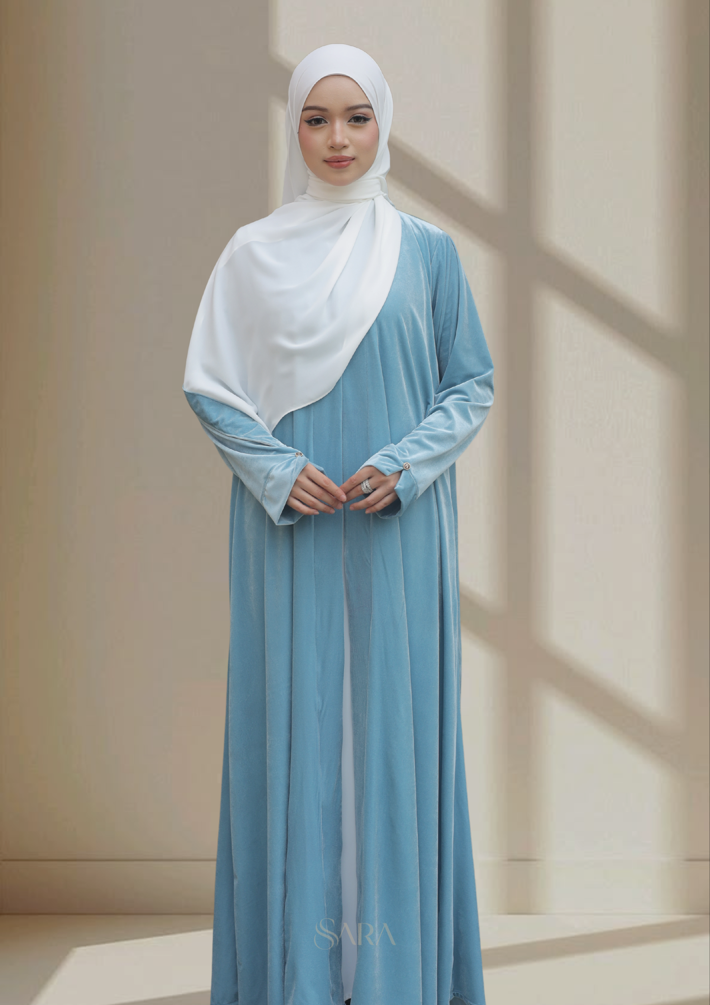 VELORA ABAYA (SET WITH SHAWL)