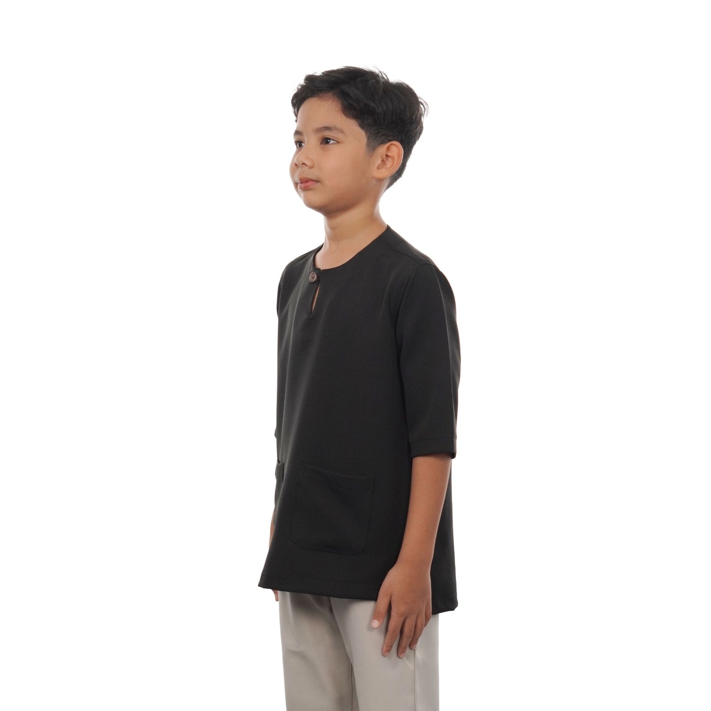 AURA ABAYA KIDS + IESA KURTA TELUK BELANGA KIDS